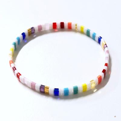 China Japanese miyuki tila bead bracelet fashion miyuki rice bead tila bracelet wholesale trendy bead bracelet for sale