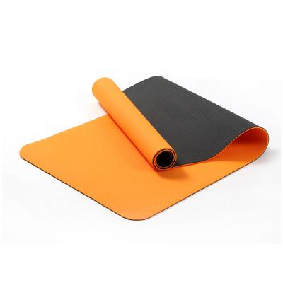 China Hot Selling Yoga Fitness Custom Printed Eco Friendly Gym Exercise 6mm 8mm Yoga Mat With Bag for sale