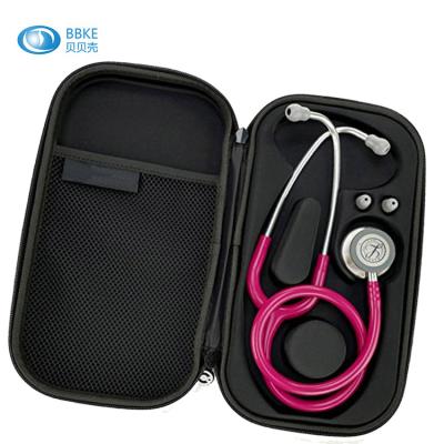 China Capacity Eva Large Stethoscope Case With Hard Strap Waterproof Shockproof Dustproof Storage Stethoscope Case Bag for sale