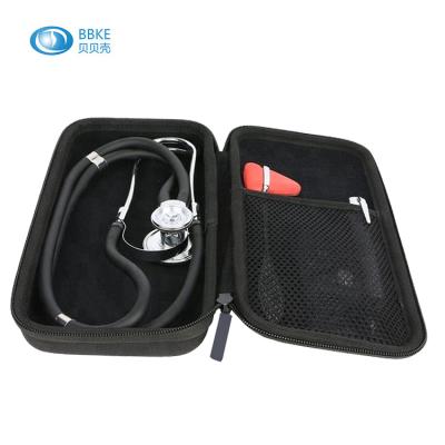 China Custom Nurse Dustproof Shockproof Waterproof Stethoscope Bag Case Eva Hard Protective Portable Carrying Stethoscope Case for sale