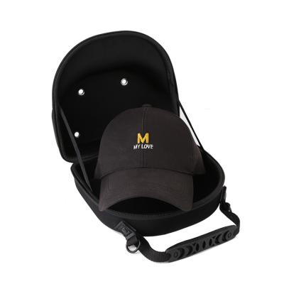 China Custom Made Baseball Cap Carrier Case Eva Travel Case Cap Carrying Case Waterproof Dustproof Shockproof Hat Carrier Bags Baseball Carrier Bag for sale