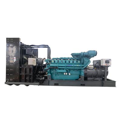 China 50hz 1600kw 2000kva Three Phase Open Diesel Generator With Perkins Engine TPD2000P5 for sale