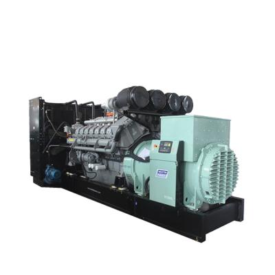 China Current 2000KVA Electric Diesel Generator 1600kw 380V 50Hz Genset With Perkins Engine TPD2000P5 for sale