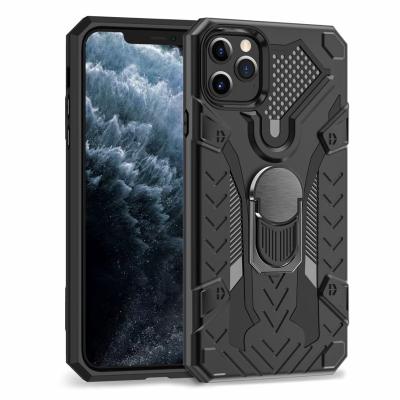 China Hot Selling Shockproof Ring Robot Cover Armor Cell Phone Case For iphone 11 Pro Max Case for sale