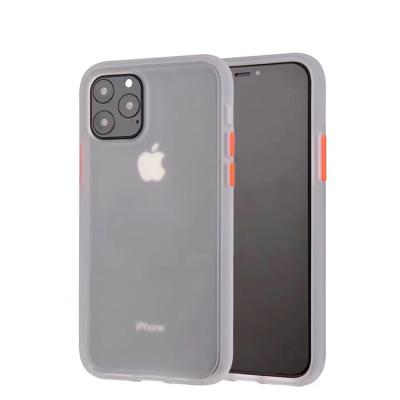 China Protect cellphone antiscratch shockproof hot sale matte PC with TPU phone bumper case for iphone 11 case for sale