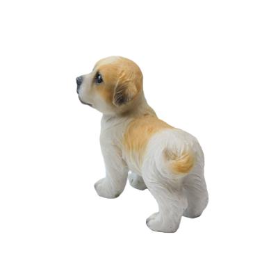 China China Custom Resin Life Size Dog Animal Statues For Home Decoration Dog Sculpture Garden Statue for sale