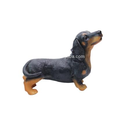 China Europe Garden Decoration Large Resin Animal Figurine Dog Sculpture for sale