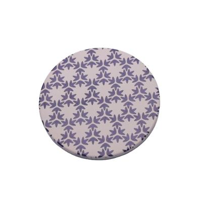 China Customized Viable Ceramic Round Beer Coasters Printing For Bar Water Coaster Cup Absorbent Mat for sale