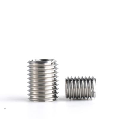 China General industry 304 stainless steel wire thread inserts screws, thread inner and outer, slotted thread bushing for thread repair for sale