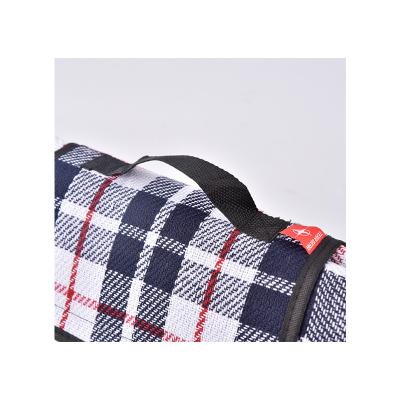 China Red and White Plaid Picnic Mat Outdoor Moisture Proof Pad Anti-Static Super Quality Thickened Waterproof Camping Tent Fabric Acrylic Cover for sale