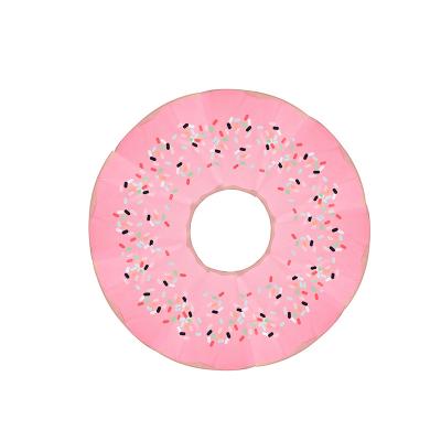 China Anti-Static Mat Round Donut Shape Picnic Washable Lightweight Blanket Fleece OEM Machine Grass Peva Waterproof Outdoor Blanket for sale