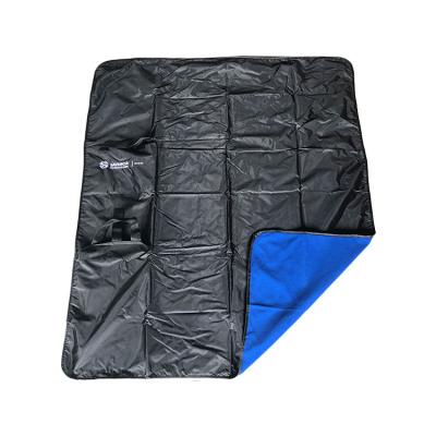 China 100% Polyester High Quality Lightweight Waterproof Foldable Oxford Picnic Blanket Beach Mat for sale