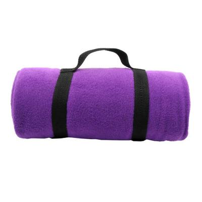 China Modern New Arrival Customized Type Anti-pilling Recycled Fleece Travel Blanket for sale