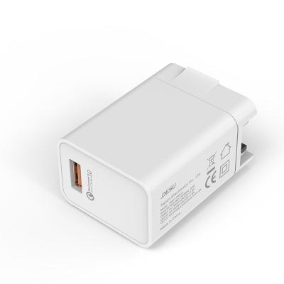 China Phone Chargers Fast PowerPort Core 18W QC 3.0 USB A Quick Power Wall Charger for sale