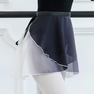 China 2022 new Songyuexia ballet hip scarf dance skirt soft lyrical lace dance dress professional adult gauze skirt for sale