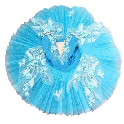 China Dresses Girls Stage Performance Dress Classic Dance Competition Pancake Tutu Costume Ballet Tutu Professional for sale