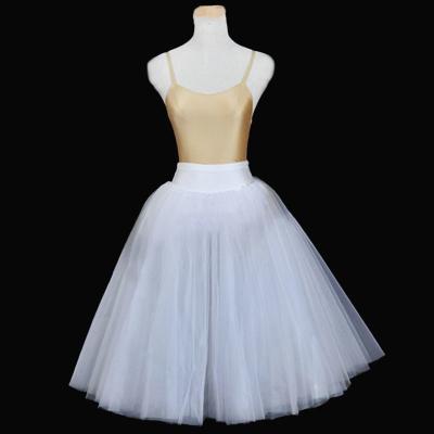 China Other Professional 5 Layers Ballet Tutus Skirs For Adult Stiff Kids Practice Practice Mesh Pancake Belly Dance Girls Child Platter White Tutu for sale