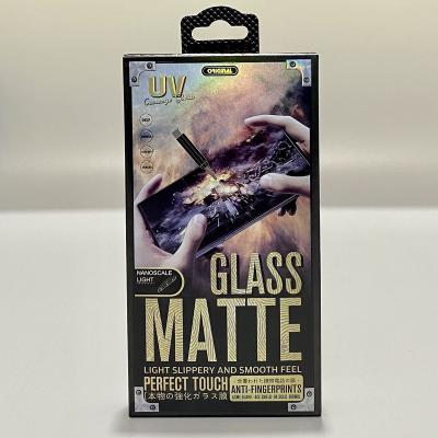 China Apple 12 Pro Mate 40 Mate 30 Mate 40 Full Cover Protective Film Glass Packing Case Nano Recycled Glue 3D Liquid UV Tempered Glass Materials for sale