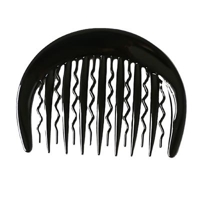 China Hair Decoration Wash hair  Twist Wholesale vintage Hair Accessories fifteen Tooth Hairgrips Insert Comb for sale