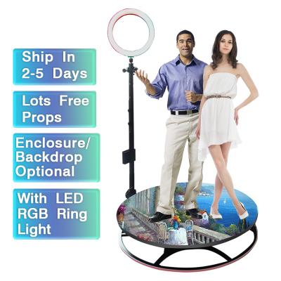 China Party Dimension 360 Photo Booth Machine Photobooth Shell 360 Photobooth Kiosk 80cm 100cm 115cm for sale