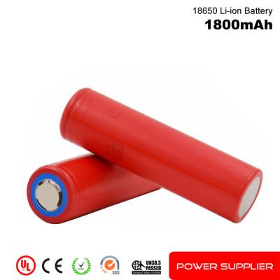 China  electronic products Factory directly selling 18650 battery rechargeable 3.7v 1800mah cylinder 18650 lithium ion battery cells for sale