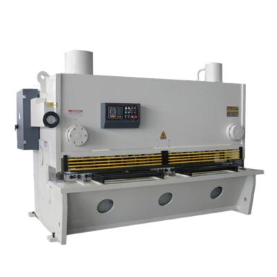 China QC12Y-4*2500 hotels srevo cnc guillotine shear metal cutting machine with E21 system for sale