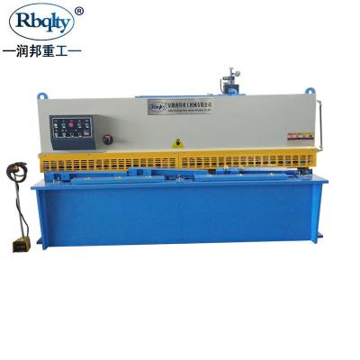 China Hydraulic Plate QC11K Sheet Metal Shear Machine E21S Guillotine Shear for sale