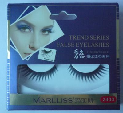 China Natural False Eyelash 3D hand-made private label mink eyelashes K06 for sale