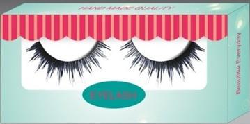 China High Fashion Glamorous eyelash private label & Logo synthetic human hair eyelashes for sale