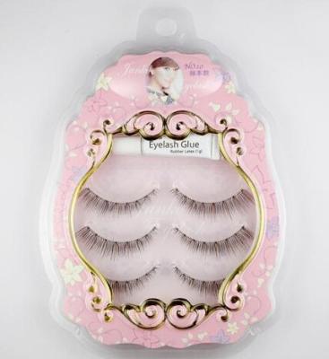 China Customize package soft siberian mink fur 3D eyelashes for sale