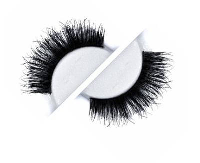 China Crisscross 100% 3D silk fur eyelashes human hair extensions for sale