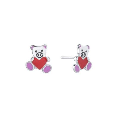 China FASHIONABLE Cute Jewelry Bear Girls Sterling Silver Loverly Earrings For Girls for sale