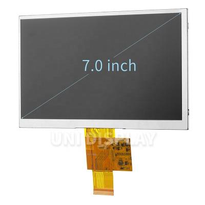 China lvds 40pin panel 1024*600 tft lcd display module optional pct 7 inch ips screen for human machine interface applications 7 inch for sale