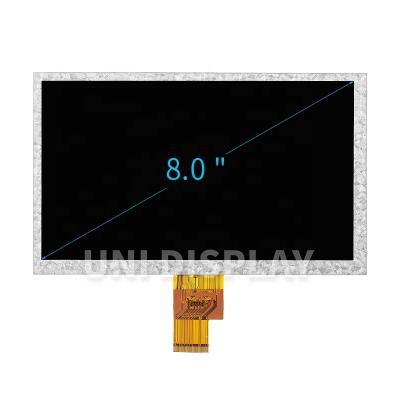 China High definition lcd screen module 8 inch 8 inch tft lcd display 1024*600 lcd module with lvds interface for tablet industrial 8 inch for sale