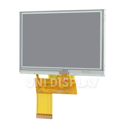 China UNI 4.3 inch 800*480 resolution IPS TFT LCD display module touch screen 4.3 inch for sale