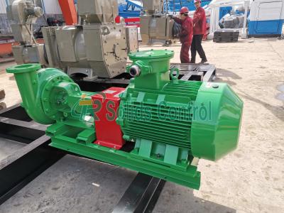 China 60HZ Centrifugal Slurry Pump Desander Desilter Mud Cleaner for sale