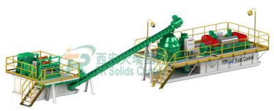 China Large Scale OBM Drilling Mud System for Oil Based Drill Cuttings Management for sale