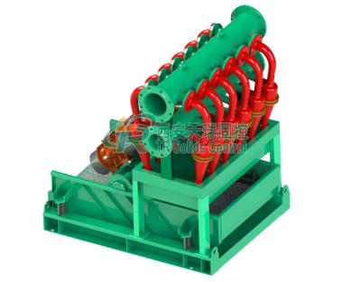 China Oil and Gas Drilling Fluids Mud Desander Desilter , Compact Design Polyurethane Hydrocyclone for sale