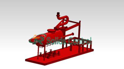 Cina Peso sicuro del separatore di gas dei fanghi di perforazione/del separatore 2235kg filtrante del gas in vendita