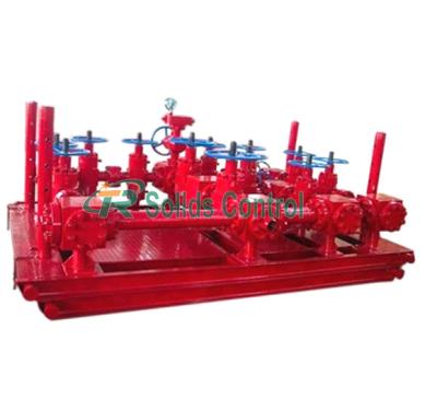 China PSL3 Drill Spare Parts Choke Manifold Drilling EE Material Grade 2891 * 2086 * 1150mm for sale