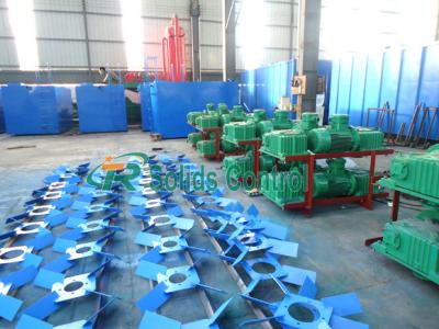 China Solid Control Liquid Mixer Agitator / Hydraulic Mud Agitator For Oil Drilling for sale