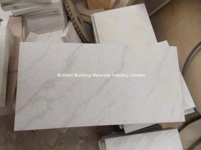 China Landscape Veins White Sandstone Tiles(White Shade) for sale