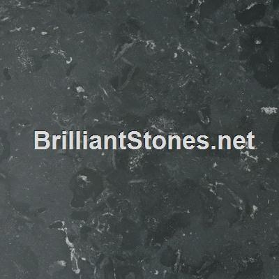 China Black Limestone Tile/Slab/Stair/Carving for sale