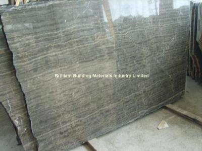 China China Coffee Strip Marble Slab, Natural Coffee Marble Slab for sale