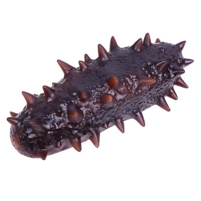 China China Medium PVC Simulation Sea Cucumber Model Seafood Food Props PVC Food Model Food Toy Teaching Aid for sale