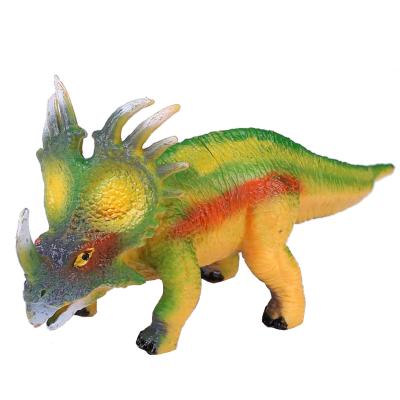 China Children Model Play Simulation Styracosaurus Dinosaur Children's Toy Models Toys Props Early Education Cognitive Props for sale