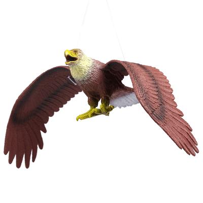 China Soft Plastic Simulation Eagle Model Bird Animal Toys Children's Early Education Decoration Cognitive Props LYDH for sale