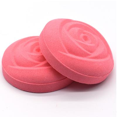 China Best Quality Self Made Rose Organic Customized Bath Bombs With Clean And Soft For Hold Bath Round Or Customized for sale