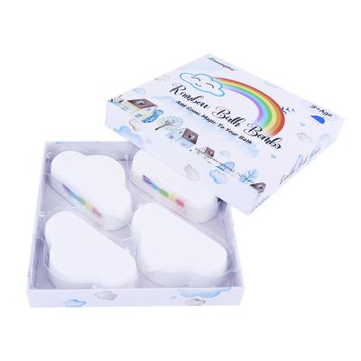 China 2021 new design good quality in stock bath bomb gift set gift set bath bomb clouds or customized for sale