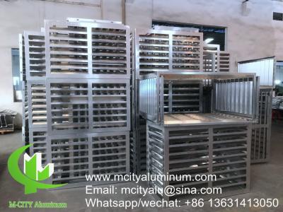 China Outdoor Air Conditioner Metal Cover 1.5-10mm Aluminum Thickness CNC Processing for sale